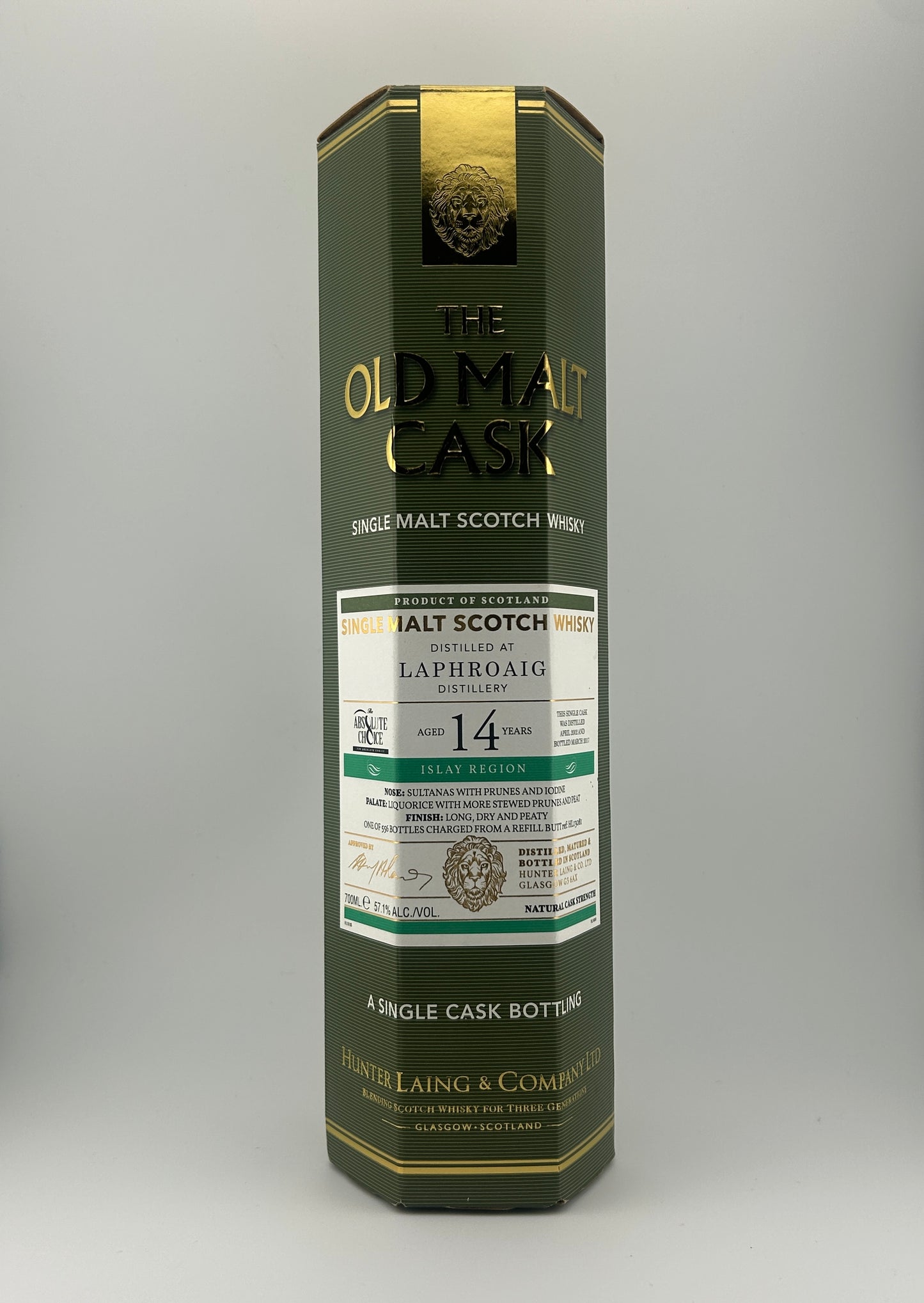 Laphroaig ラフロイグ 2002 14年 HL13081 ハンターレイン OMC