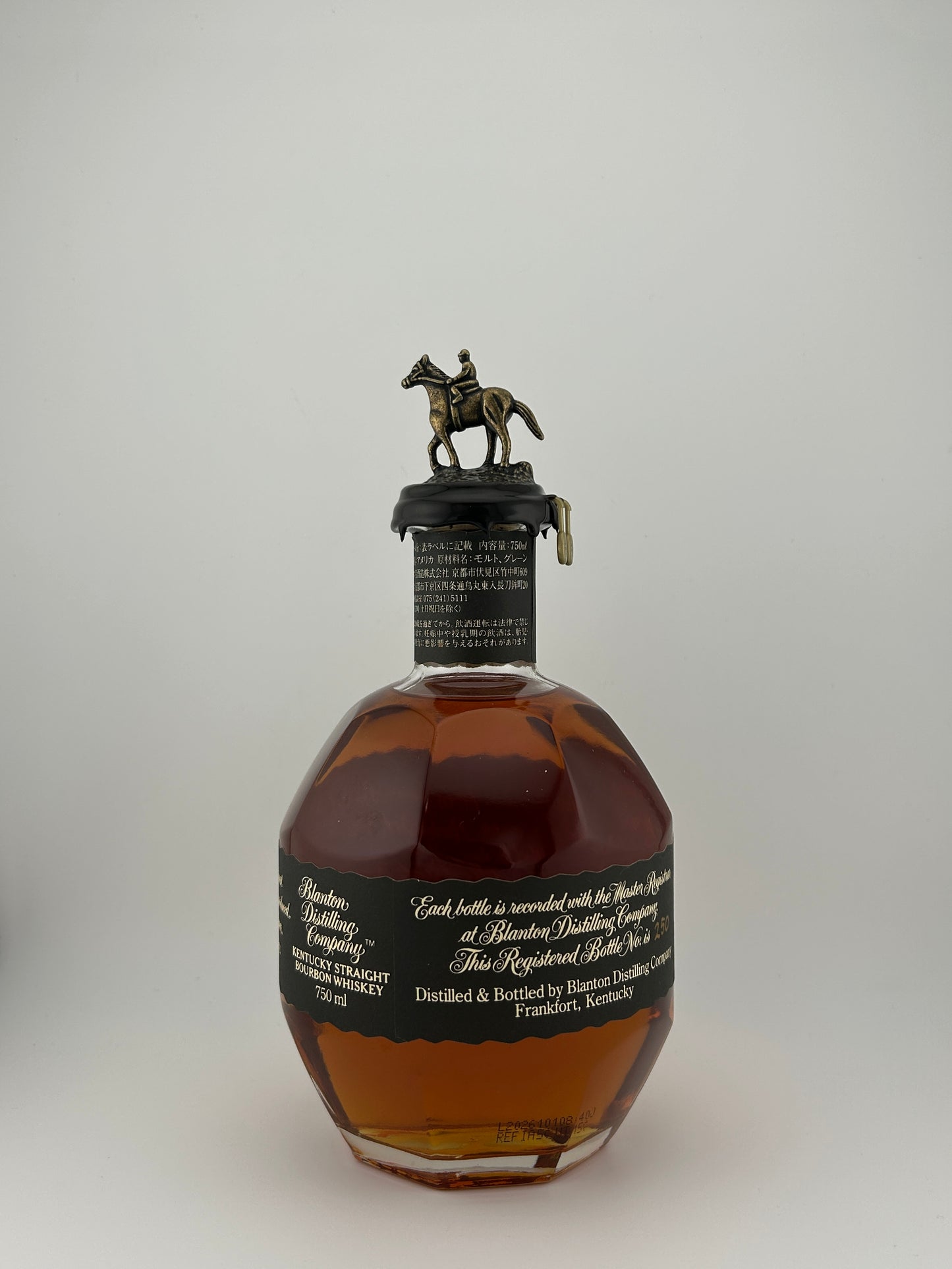 BLANTON'S SIGLE BARRET BOURBON