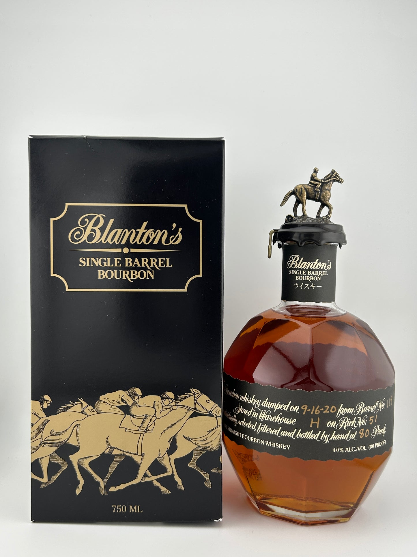 BLANTON'S SIGLE BARRET BOURBON