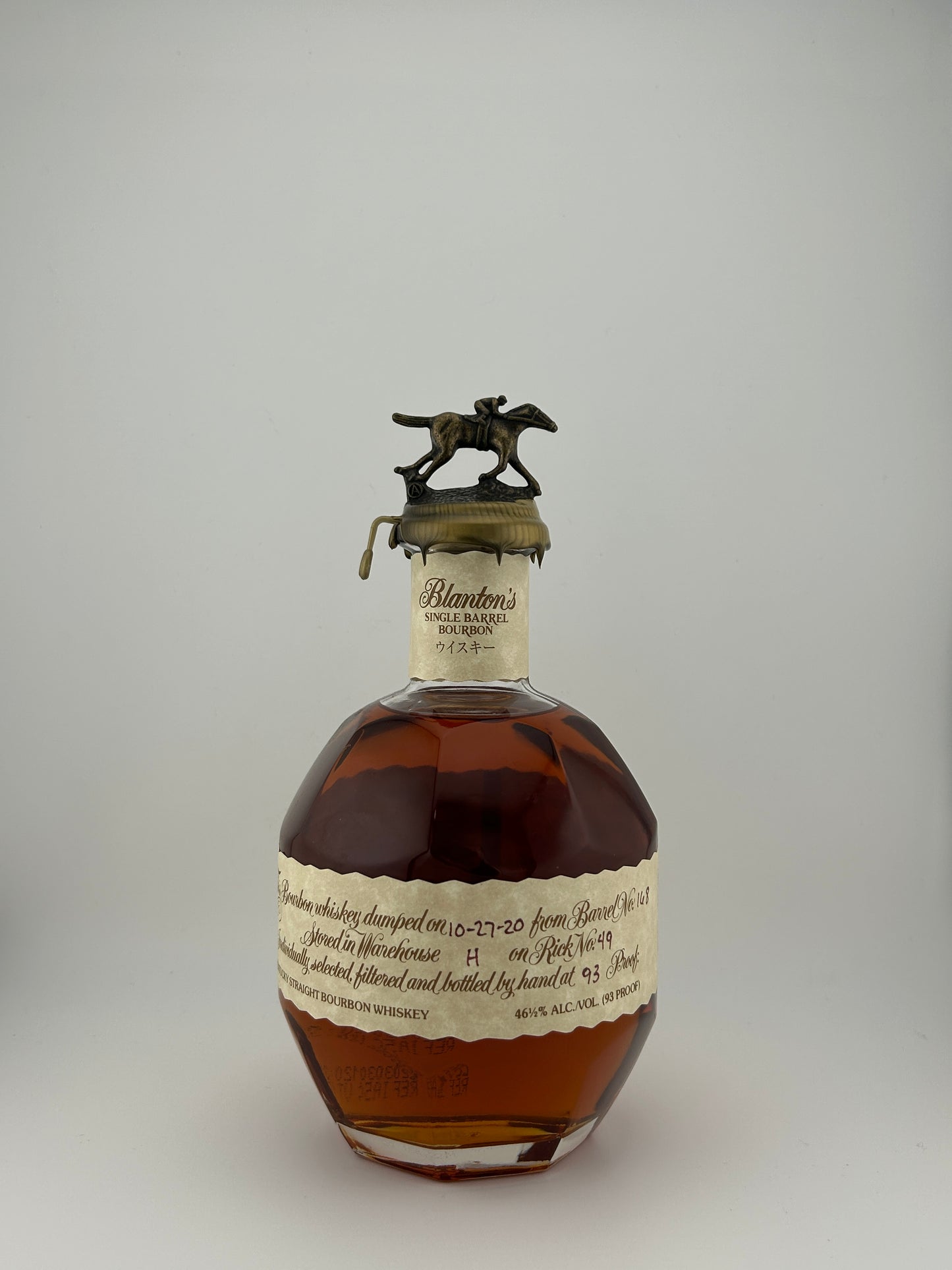 BLANTON'S SIGLE BARRET BOURBON