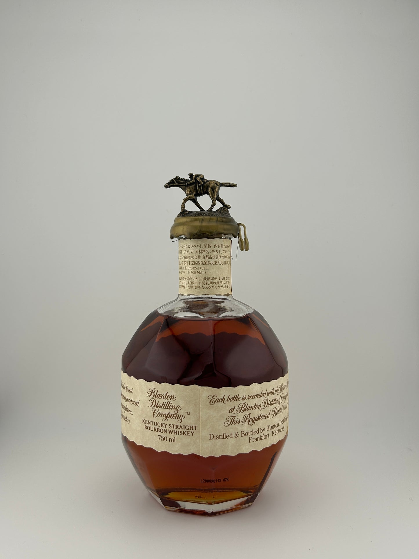 BLANTON'S SIGLE BARRET BOURBON